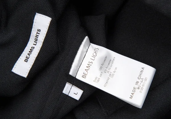 ビームスライツBEAMS IGHTS サイドラインチャイナトラックパンツ 黒L K-106593_013