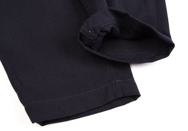 コムデギャルソン オムドゥCOMME des GARCONS HOMME DEUX オールドギャバテーパードパンツ 紺L K-106608_007