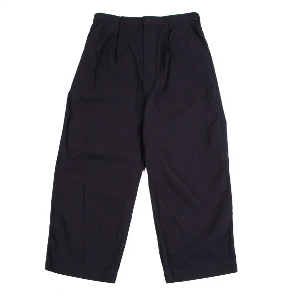 コムデギャルソン オムCOMME des GARCONS HOMME コットンギャバサルエルパンツ 紺L K-106618_001