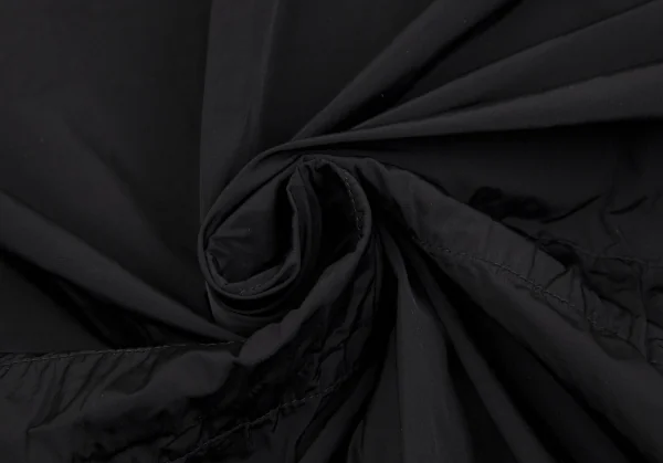 コムデギャルソン オムCOMME des GARCONS HOMME 製品染めナイロンマルチポケットアノラックパーカー 黒L K-106623_015