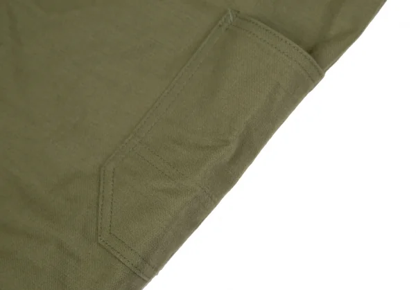 アイ ジュンヤワタナベ マン コムデギャルソンeYe JUNYA WATANABE MAN COMME des GARCONSコットンバックシンチテーパードパンツ オリーブM K-106628_012