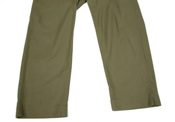 アイ ジュンヤワタナベ マン コムデギャルソンeYe JUNYA WATANABE MAN COMME des GARCONSコットンバックシンチテーパードパンツ オリーブM K-106628_006