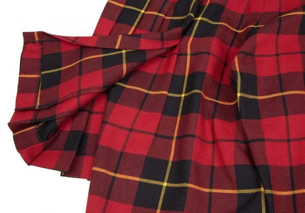 robe de chambre コムデギャルソン　タータンチェックスカート　M COMME des GARCONS - robe de chambre コムデギャルソン
