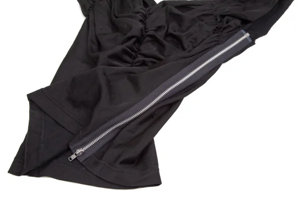 コムデギャルソンCOMME des GARCONS サイドジップギャザートップス 黒M位 K-106660_007