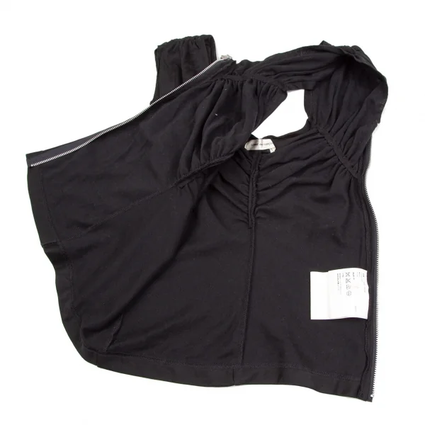 コムデギャルソンCOMME des GARCONS サイドジップギャザートップス 黒M位 K-106660_008