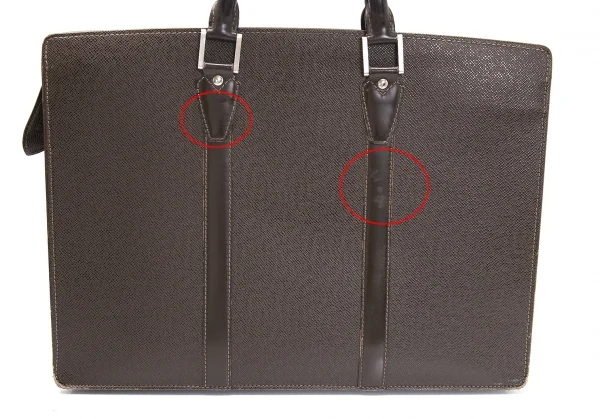 ルイヴィトン Louis Vuitton タイガ ポルトドキュマン ロザン ビジネスバッグ 茶 K-106675_005