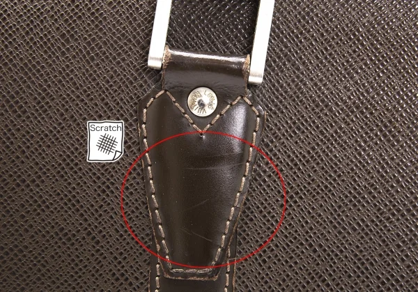 ルイヴィトン Louis Vuitton タイガ ポルトドキュマン ロザン ビジネスバッグ 茶 K-106675_006