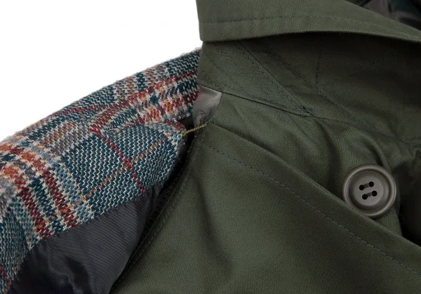 JUNYA WATANABE COMME des GARCONS Plaid Jacket Coat K-106682_011