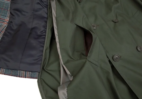 JUNYA WATANABE COMME des GARCONS Plaid Jacket Coat K-106682_012