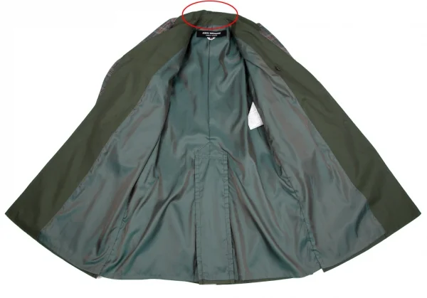 JUNYA WATANABE COMME des GARCONS Plaid Jacket Coat K-106682_013