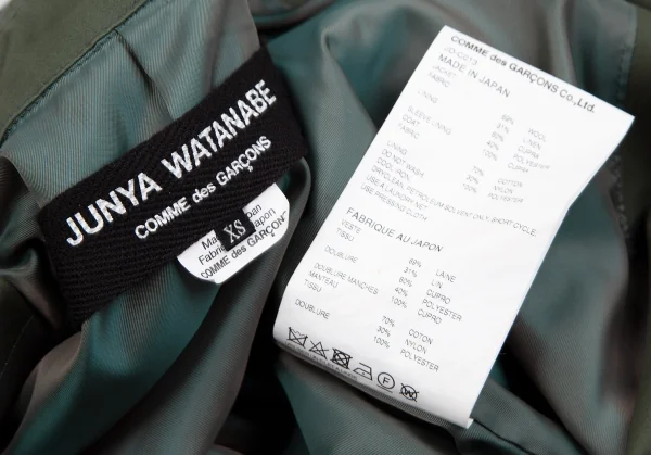 JUNYA WATANABE COMME des GARCONS Plaid Jacket Coat K-106682_019