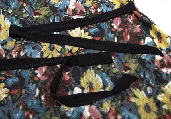 ジャンポールゴルチエ ファムJean Paul GAULTIER FEMME フローラルプリントパワーネットキャミワンピース マルチ40 K-106702_010