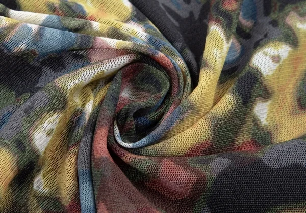 ジャンポールゴルチエ ファムJean Paul GAULTIER FEMME フローラルプリントパワーネットキャミワンピース マルチ40 K-106702_012