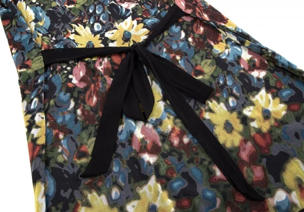 ジャンポールゴルチエ ファムJean Paul GAULTIER FEMME フローラルプリントパワーネットキャミワンピース マルチ40 K-106702_009