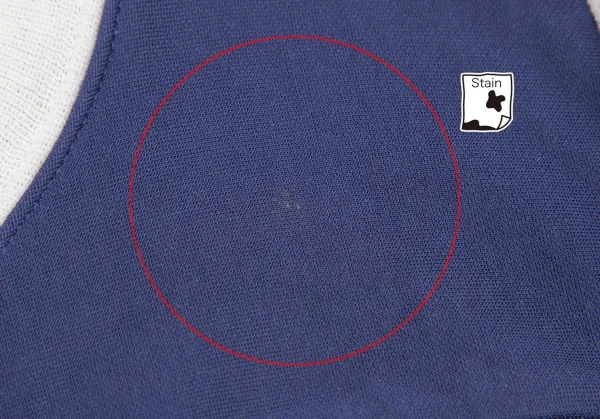 エムエム 6 メゾン マルジェラMM6 MAISON MARGIELA 袖切替フロッキープリントフットボールTシャツ 紫他S K-106710_009