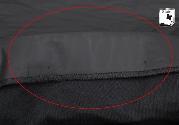 エムエム 6 メゾン マルジェラMM6 MAISON MARTIN MARGIELA ポリ樹脂コーティングショートパンツ チャコール38 K-106711_011