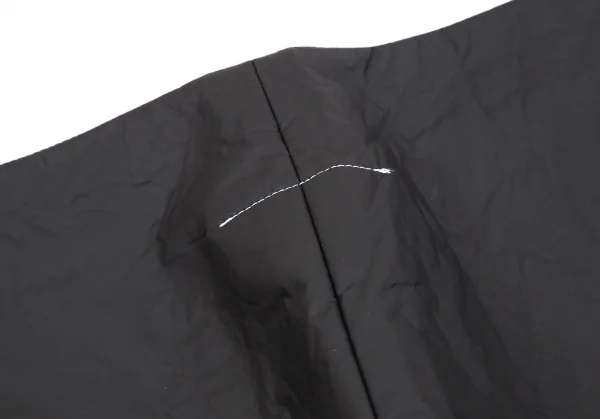 エムエム 6 メゾン マルジェラMM6 MAISON MARTIN MARGIELA ポリ樹脂コーティングショートパンツ チャコール38 K-106711_015