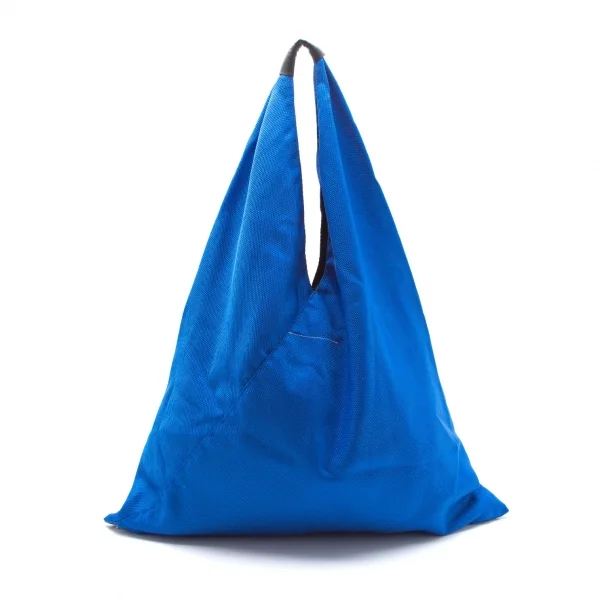 エムエム 6 メゾン マルジェラMM6 MAISON MARTIN MARGIELA ナイロントライアングルトートバッグ 青 K-106717_001