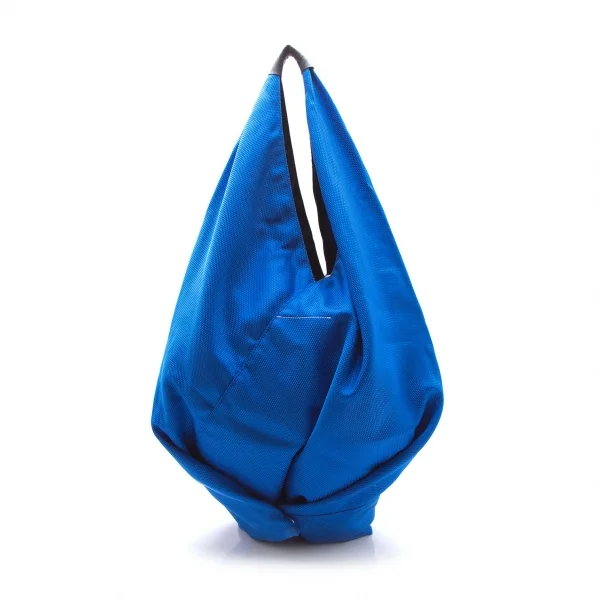 エムエム 6 メゾン マルジェラMM6 MAISON MARTIN MARGIELA ナイロントライアングルトートバッグ 青 K-106717_010