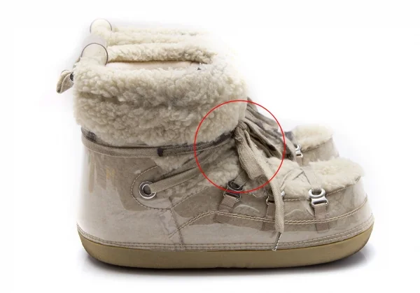 エムエム 6 メゾン マルジェラMM6 MAISON MARGIELA アフタースキーブーツ ベージュ38-40(24.5cm位) K-106720_011