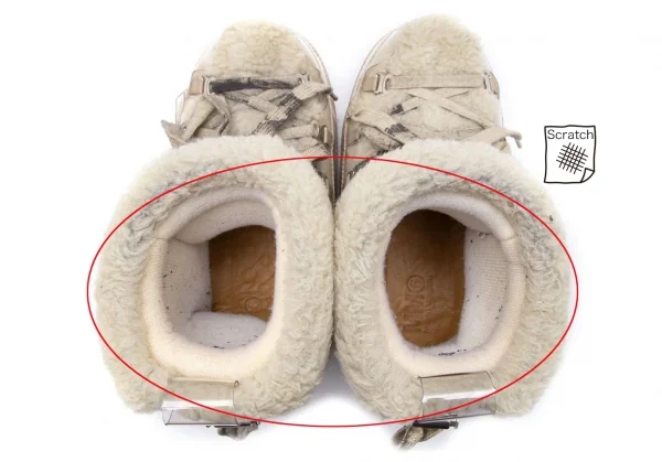 エムエム 6 メゾン マルジェラMM6 MAISON MARGIELA アフタースキーブーツ ベージュ38-40(24.5cm位) K-106720_013