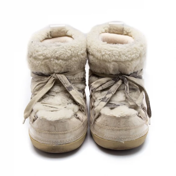 エムエム 6 メゾン マルジェラMM6 MAISON MARGIELA アフタースキーブーツ ベージュ38-40(24.5cm位) K-106720_002