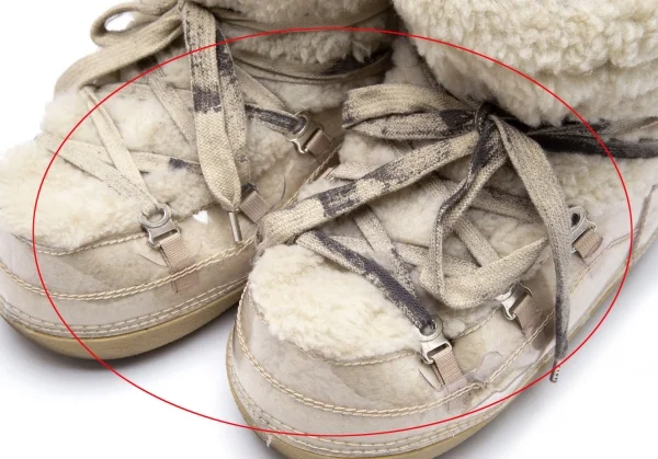 エムエム 6 メゾン マルジェラMM6 MAISON MARGIELA アフタースキーブーツ ベージュ38-40(24.5cm位) K-106720_003