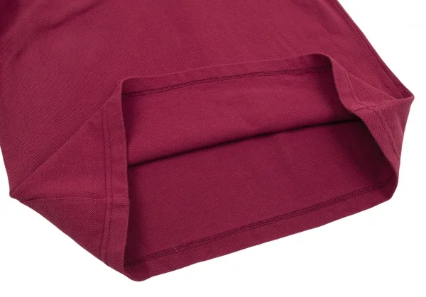 フレッドペリーFREDPERRY ポイント刺繍鹿の子ポロシャツ エンジ36 K-106721_010