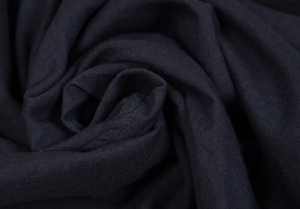 ヨウジヤマモト ノアールYohji Yamamoto NOIR 混紡シンチバッククロップドパンツ 紺1 K-106755_012