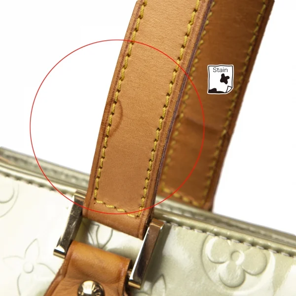 ルイヴィトンLouis Vuitton モノグラム ヴェルニヒューストン トートバッグ シャンパン K-106760_003