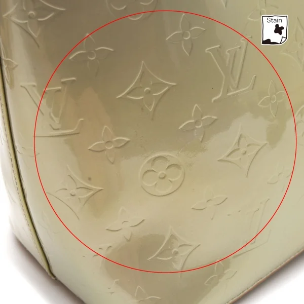 ルイヴィトンLouis Vuitton モノグラム ヴェルニヒューストン トートバッグ シャンパン K-106760_008