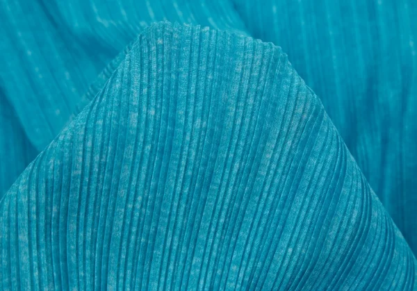プリーツプリーズPLEATS PLEASE プリーツタートルネックロングカットソー 水色3 K-106778_010