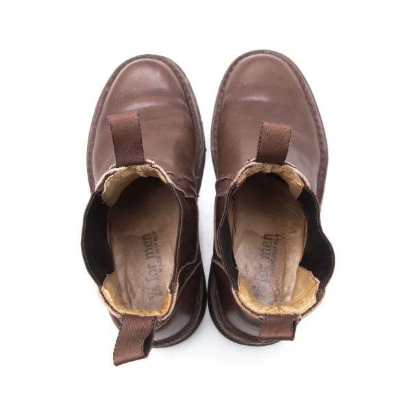 ワイズフォーメン Y's for men サイドゴアレザーブーツ 39(26位) 茶39(26cm位) K-106807_013