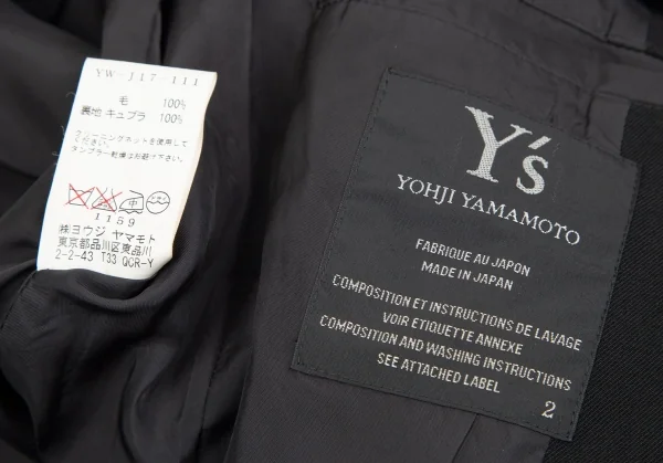 Y's Wool Jacket K-106811_020