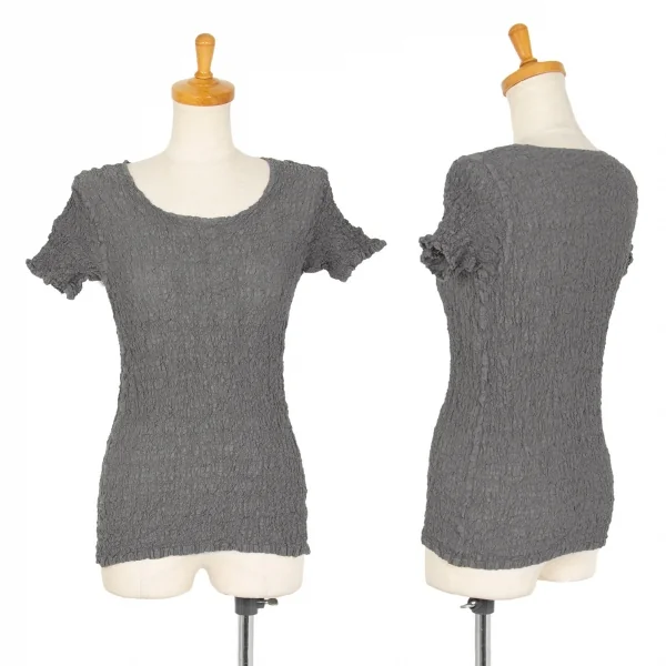 イッセイミヤケ ミーISSEY MIYAKE me カリフラワーTシャツ