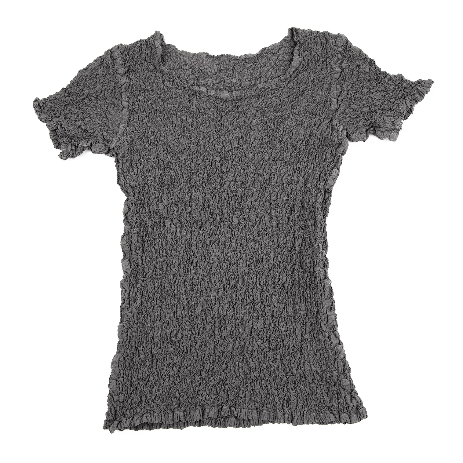 ミーイッセイミヤケ　me isseymiyake カリフラワーTシャツ ホワイト ミーイッセイミヤケ me isseymiyake カリフラワーTシャツ ホワイト