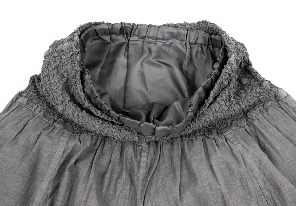 イッセイミヤケ ミーISSEY MIYAKE me カリフラワー切替セットアップスーツ グレーF K-106827_013