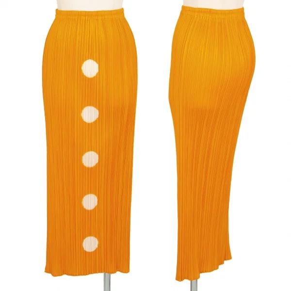 【メール便無料】 プリーツプリーズPLEATS フロントホールデザインプリーツ PLEASE スカート
