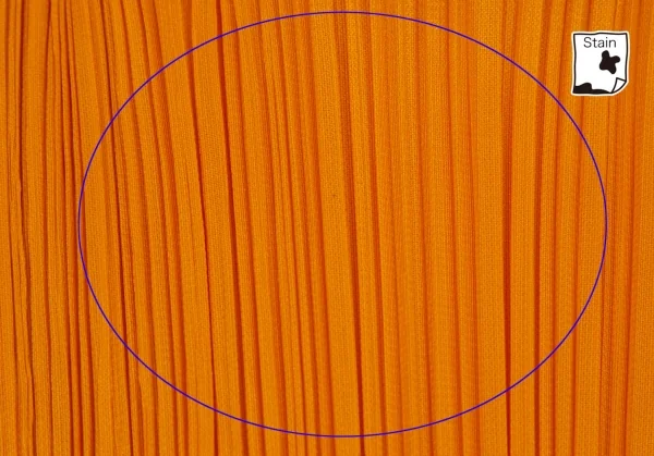 プリーツプリーズPLEATS PLEASE フロントホールデザインプリーツスカート オレンジ3 K-106829_016