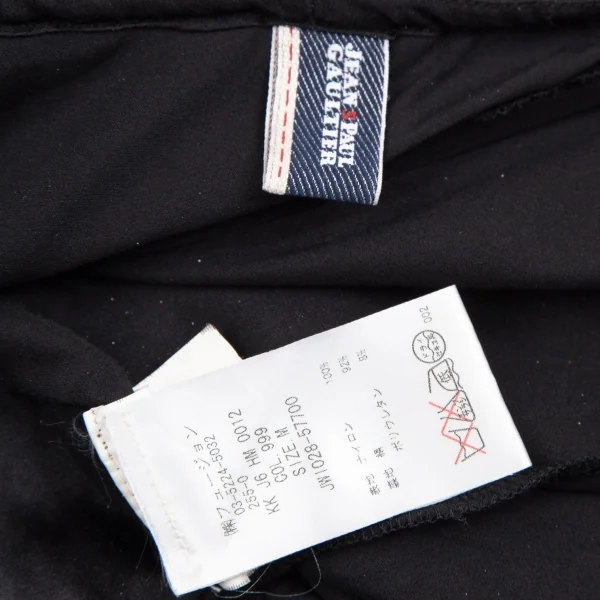 ジーンズポールゴルチエJean's Paul GAULTIER メッシュレイヤードコルセットトップス 黒M K-106835_014
