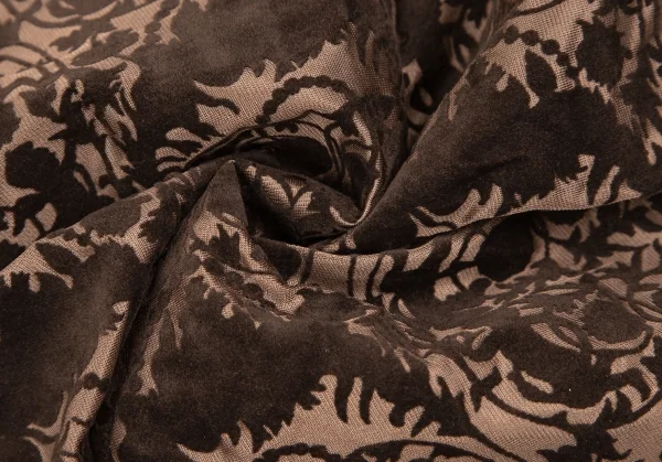 ジャンポールゴルチエ クラシックJean Paul GAULTIER CLASSIQUE エンジェルフロッキープリント半袖シャツ 茶40 K-106837_015