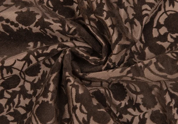 ジャンポールゴルチエ クラシックJean Paul GAULTIER CLASSIQUE ダマスクフロッキープリントアンサンブル 茶40 K-106839_019