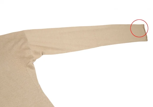 フラボアFRAPBOIS シルクアンゴララウンドカラーニットカーディガン ベージュ1 K-106856_006