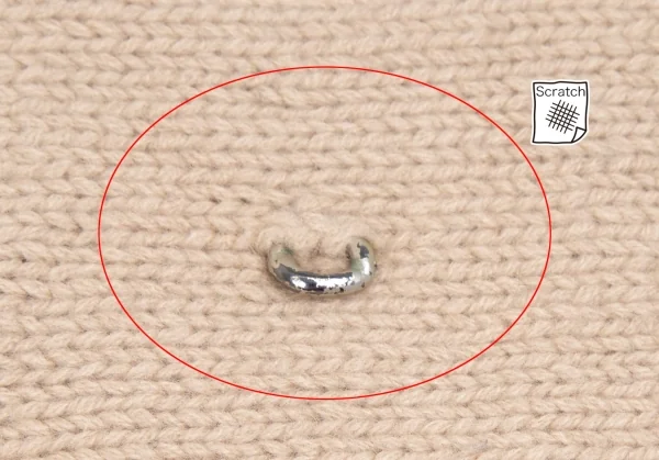 フラボアFRAPBOIS ウールカシミヤリングデザインニットカーディガン ベージュ1 K-106859_014