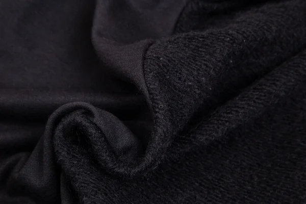 アツロウタヤマATSURO TAYAMA フロントニット切替ノースリーブジップパーカー 黒38 K-106866_012