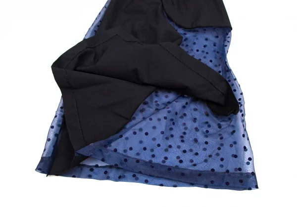 コムデギャルソンCOMME des GARCONSシースルードット切替ノースリーブ