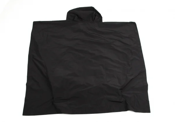 ダナキャランDKNY ナイロンフーテッドポンチョ 黒4 K-106899_012