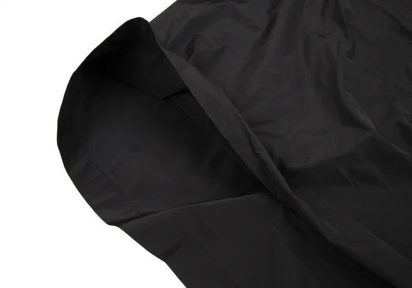 ダナキャランDKNY ナイロンフーテッドポンチョ 黒4 K-106899_006