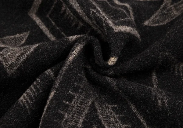 ラルフローレンRalph Lauren ネイティブ柄ウールジャケット チャコール160A K-106901_013