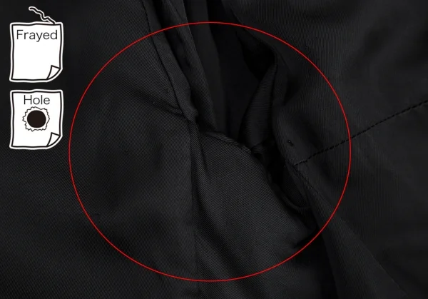 ジュンヤワタナベ コムデギャルソンJUNYA WATANABE COMME des GARCONS フリンジツイードノーカラージャケット 黒S K-106938_013